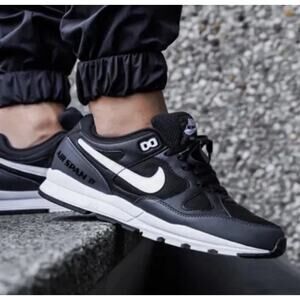 Nike Air Span Black Running Shoes Mens Size 8.5 New Fast Shipping